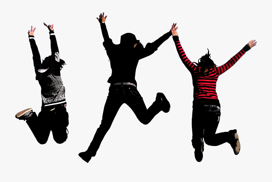 Vector Dancer Person Fun - People Having Fun Silhouette, Transparent Clipart