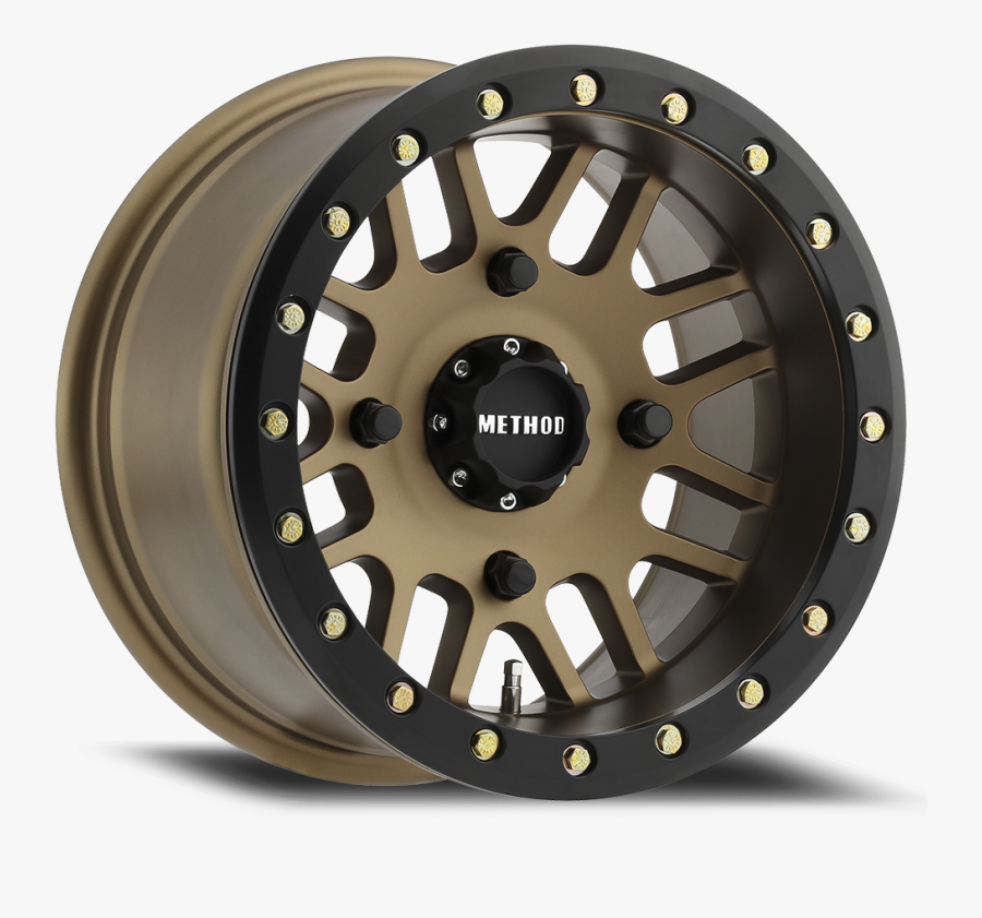 Method Wheels Bronze, Transparent Clipart