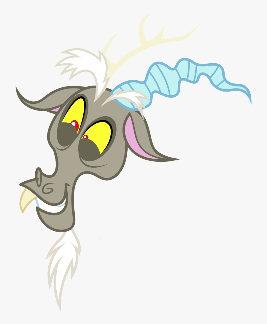 Stock Absurd Res Artist Needed Discord Safe - My Little Pony Discord Head, Transparent Clipart