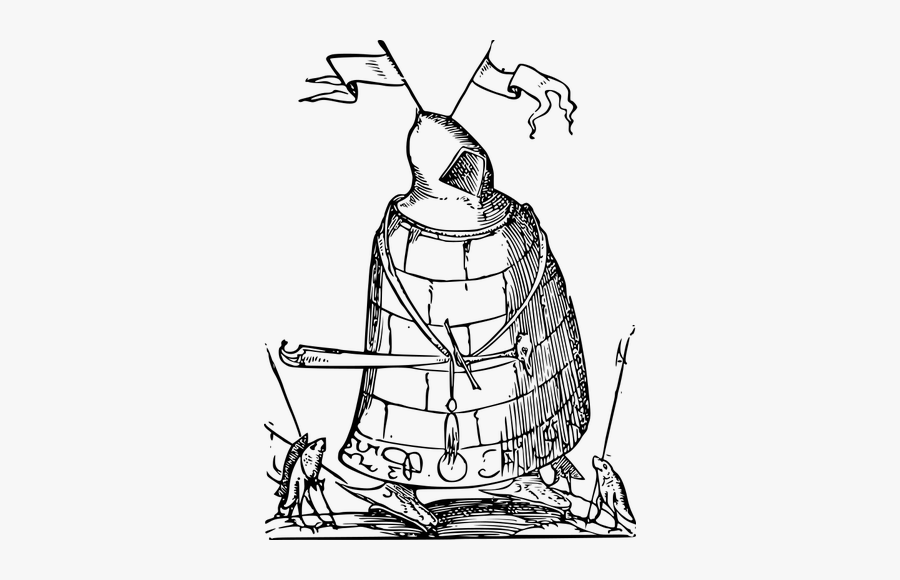 Armless Knight - Cartoon, Transparent Clipart