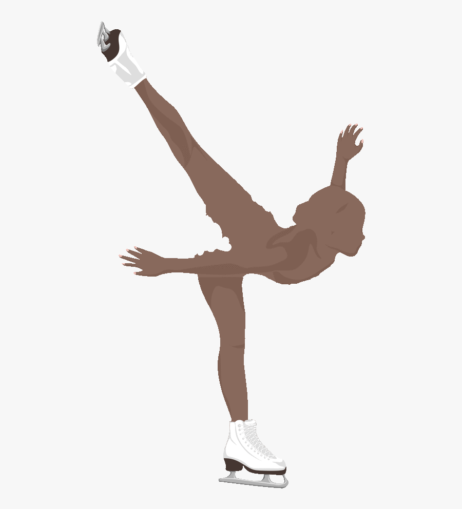 Figure Skate, Transparent Clipart