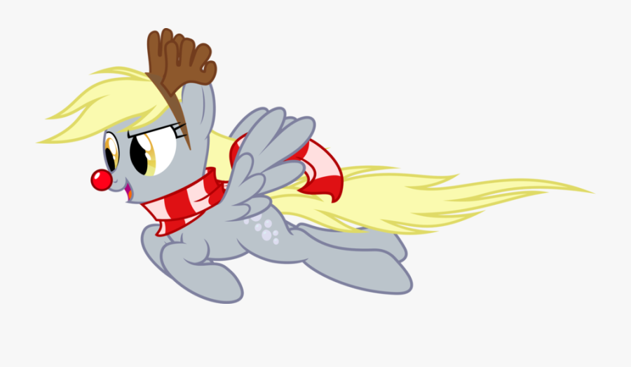 Image Derpy Hooves Pony - Christmas Day, Transparent Clipart