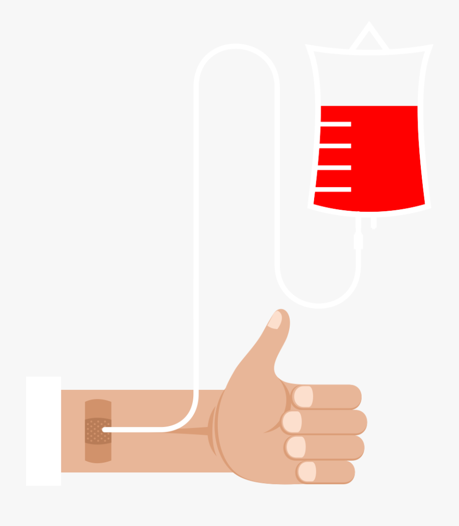 Blood Donation Blood Transfusion - Blood Transfusion Png, Transparent Clipart