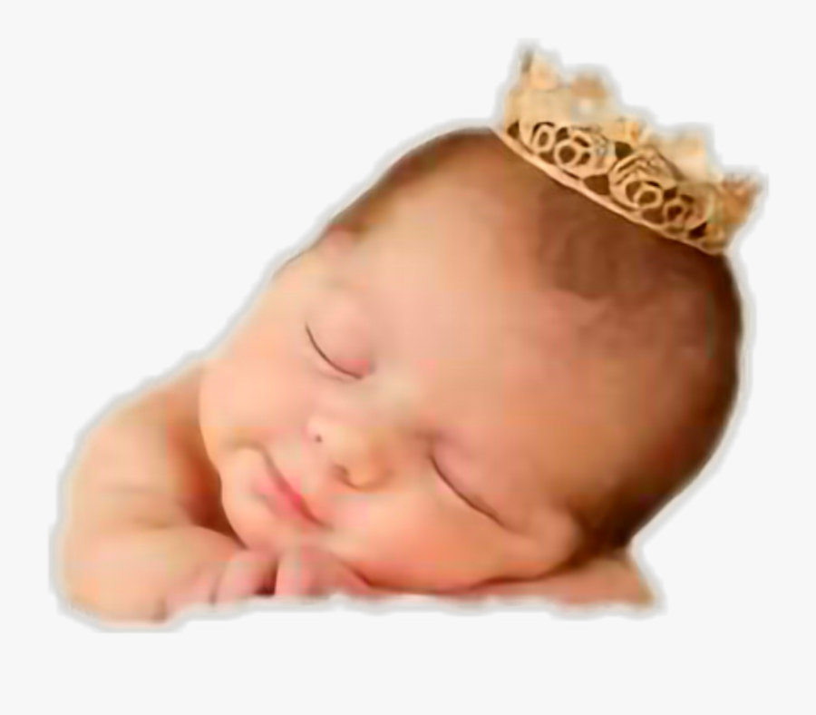 #ftestickers #baby #girl #princess #cute - Baby Princess Png, Transparent Clipart