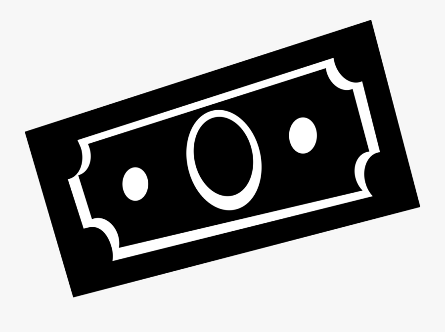 Transparent 10 Dollar Bill Png - Cash Vector Png, Transparent Clipart