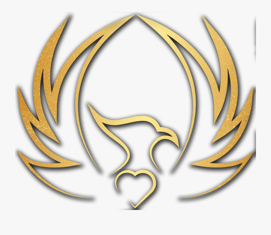 3d Gold Phoenix - Gold Phoenix Logo Png, Transparent Clipart