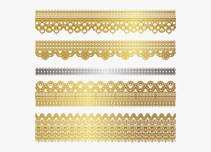 Download Tubes Deco Dentelle Wedding Lace Vector Png Gold - Gold ...