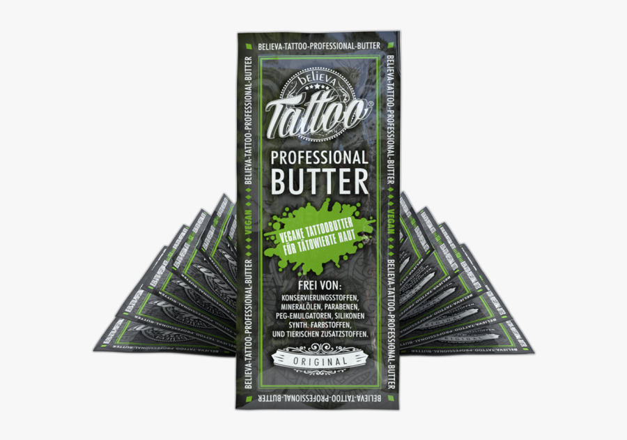 Tattoo Butter Sachet 5ml - Flyer, Transparent Clipart