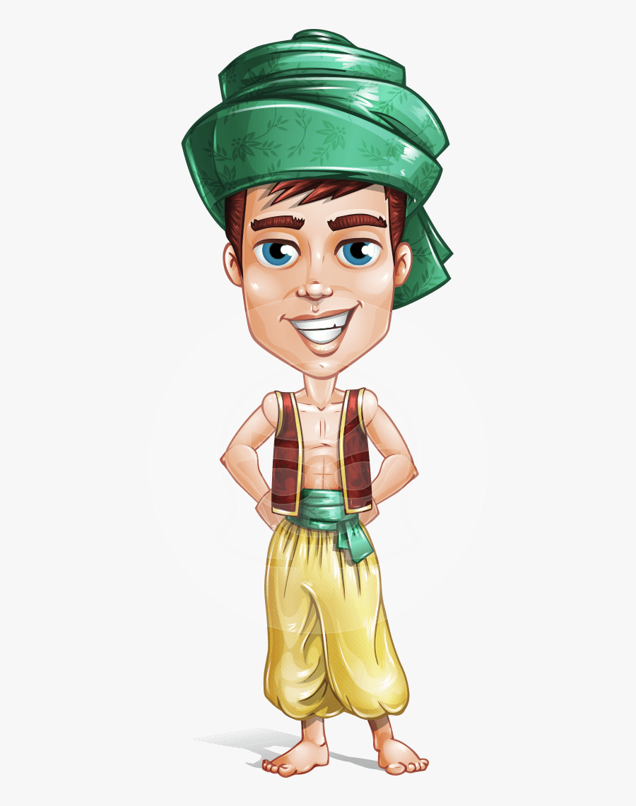 Vector Sand Cartoon - Arab Prince Cartoon Character , Free Transparent ...