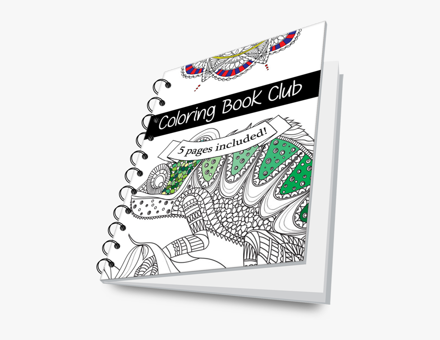 Color Clipart Coloring Book - Coloring Book Club, Transparent Clipart