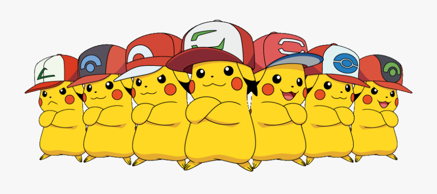 Why Not Use One Of These Instead - All Ash Cap Pikachu, Transparent Clipart