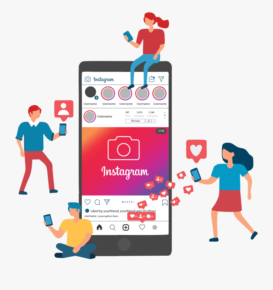 Instagram, Transparent Clipart