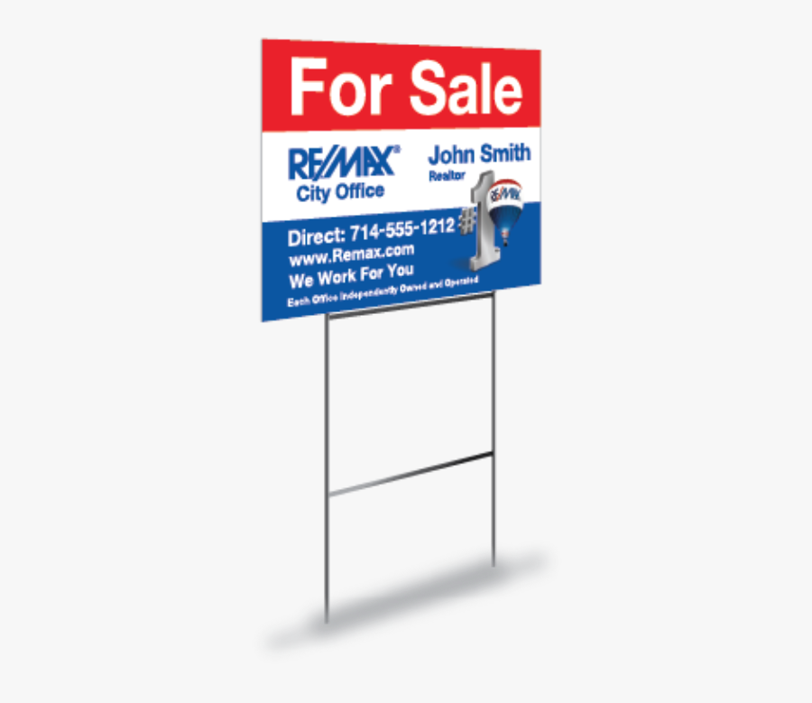 Coroplast Yard Signs With H Stakes, Transparent Clipart