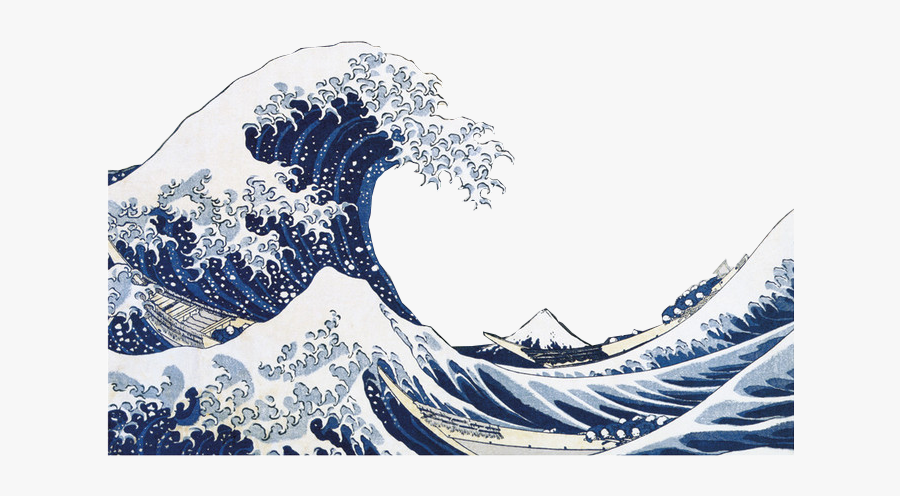Great Wave Off Kanagawa Transparent, Transparent Clipart