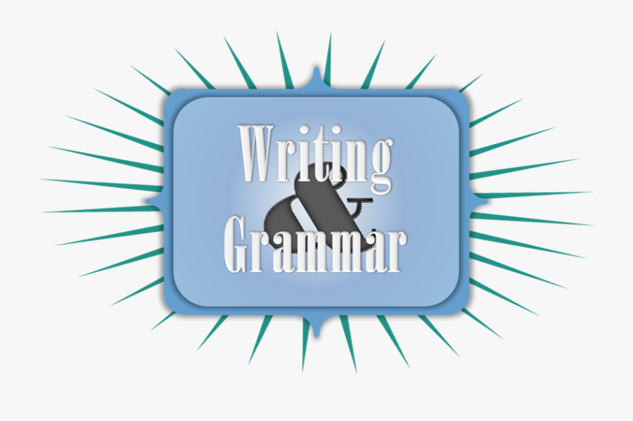 Grammar Clipart Writing - Illustration, Transparent Clipart