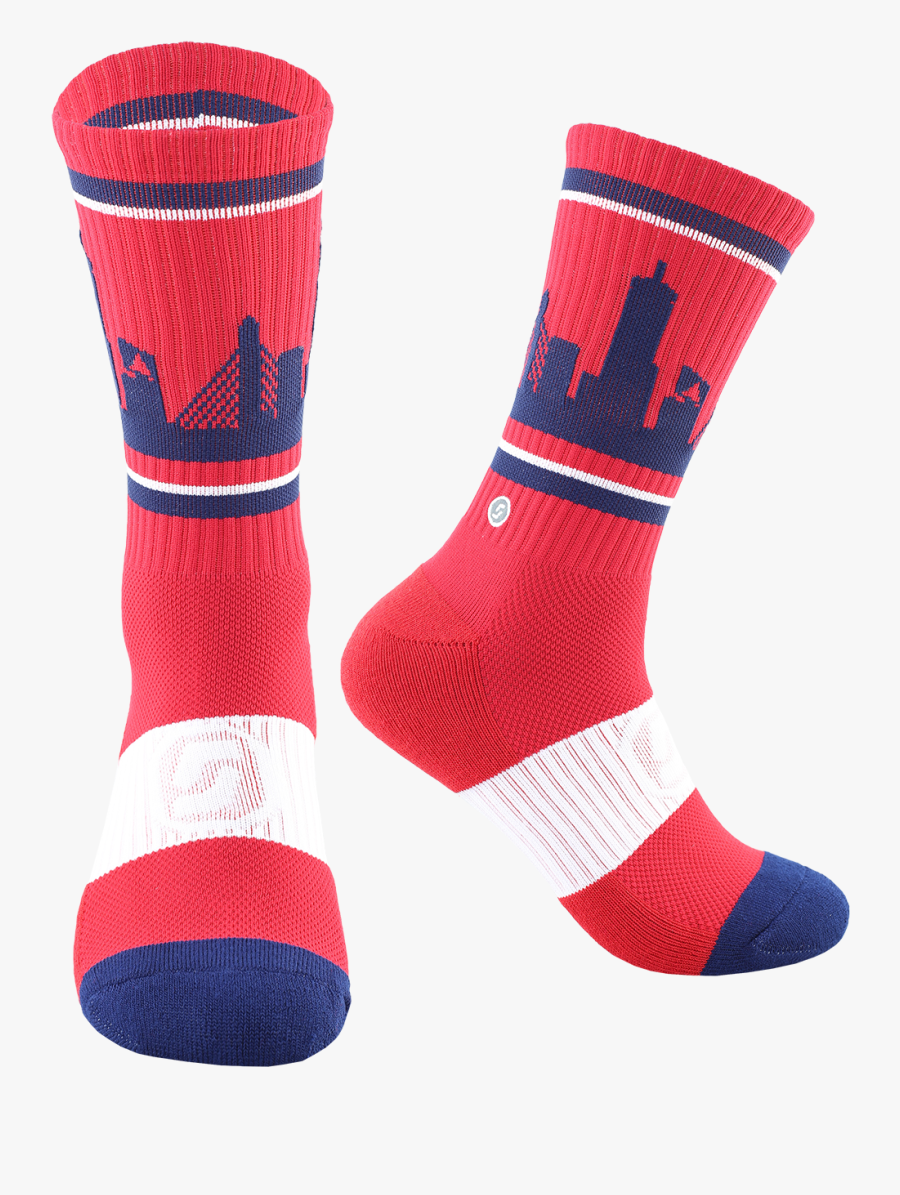 Patriots Colors - Sock - Sock, Transparent Clipart