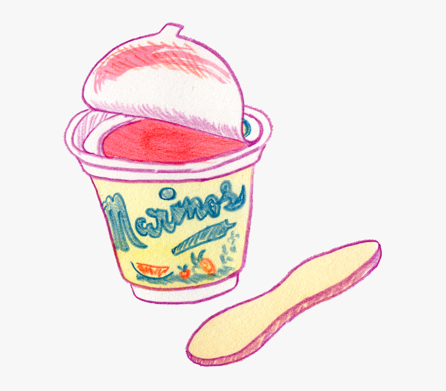 Italian Ice Cream Cup, Transparent Clipart