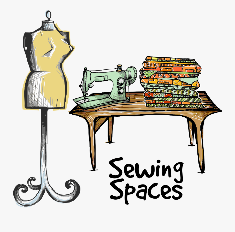 Sewingspaces - Putting A Sewing Room Together, Transparent Clipart