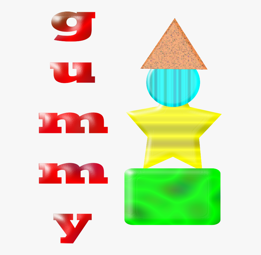 Gummy Candy, Transparent Clipart