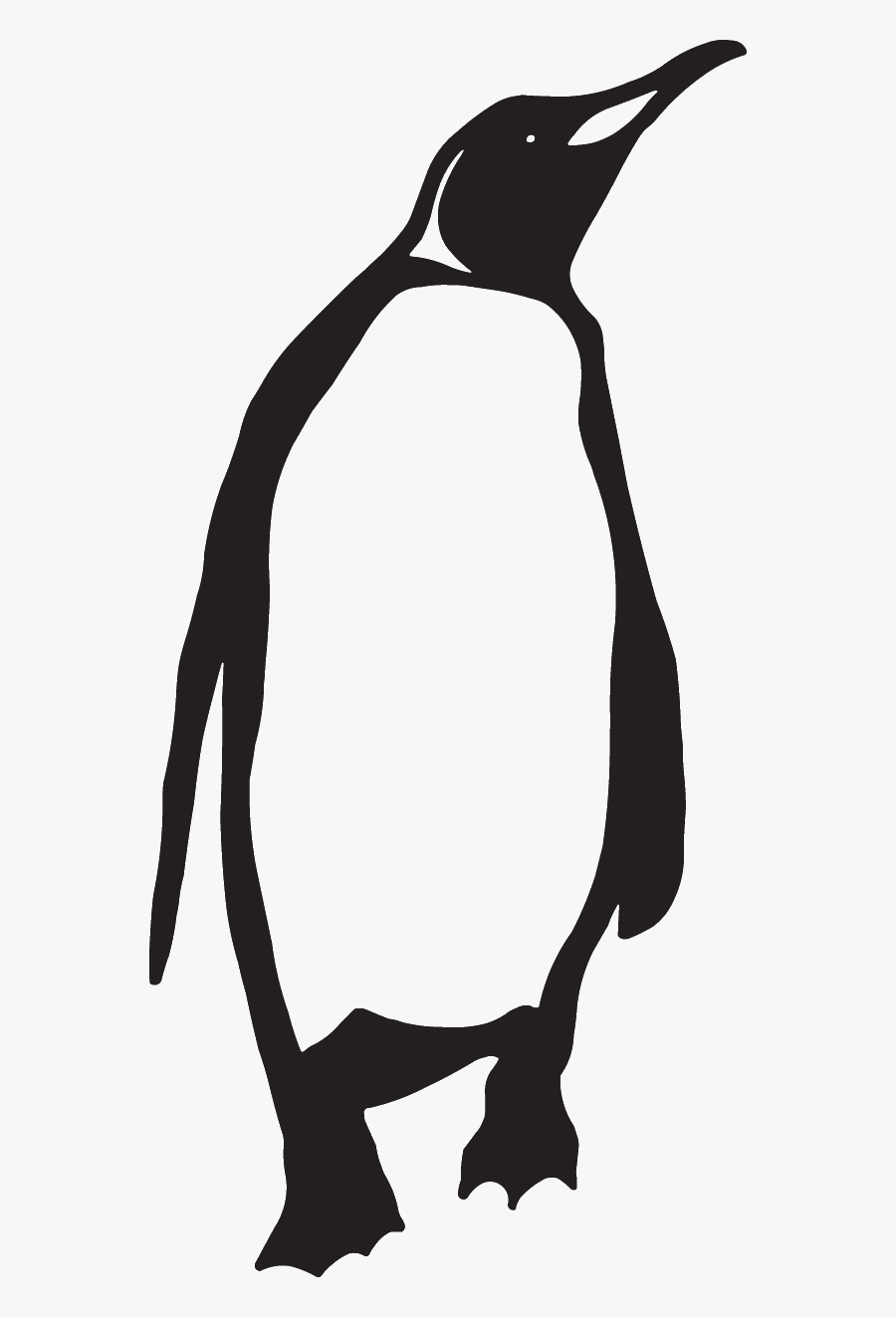 Penguin Decal, Transparent Clipart
