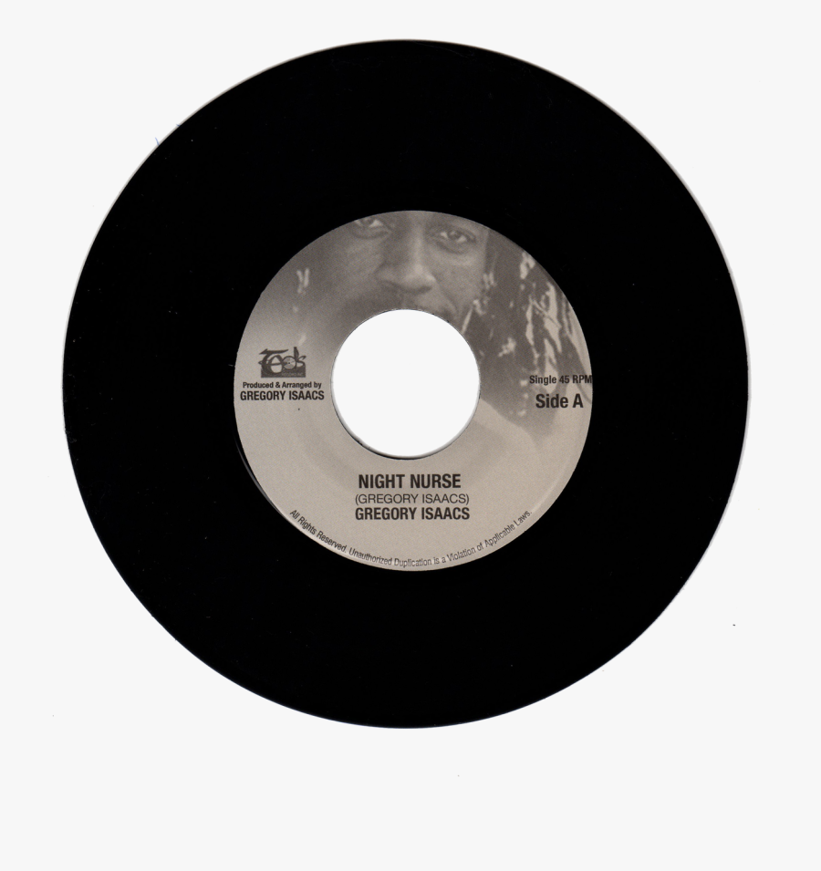 Vinyl Record Png - Gregory Isaacs Night Nurse, Transparent Clipart