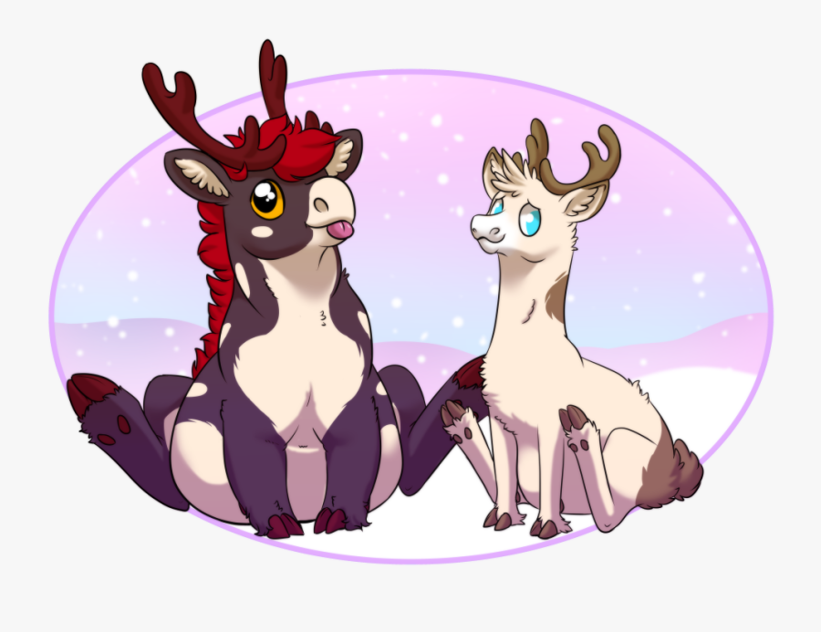 Reindeer Games - Cartoon, Transparent Clipart