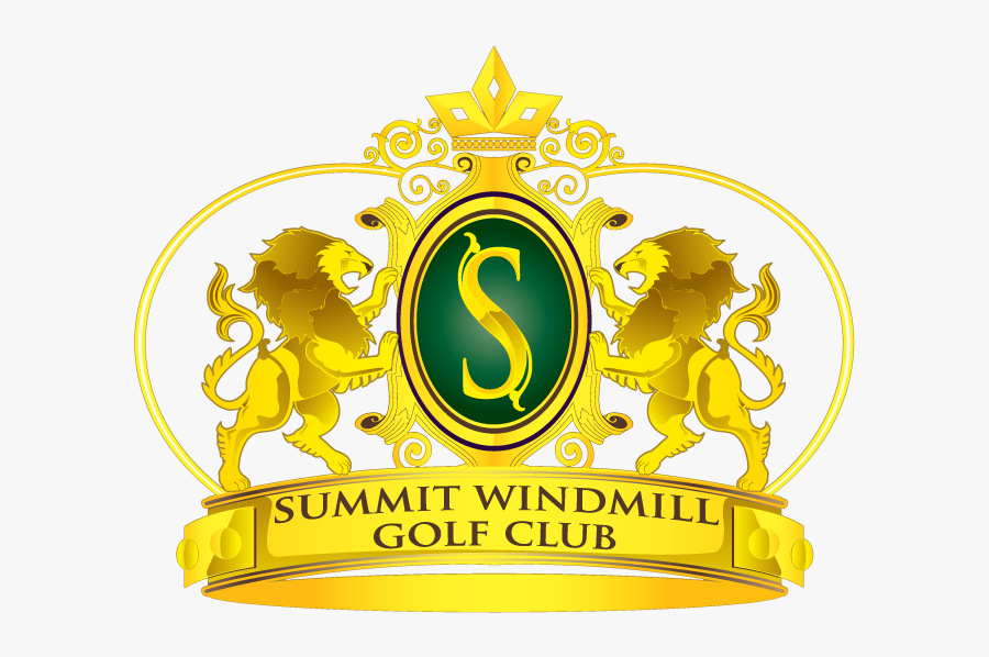 Summit Windmill Golf Club Logo, Transparent Clipart