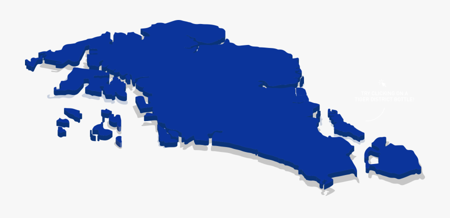 Map New - Blue Singapore Map, Transparent Clipart