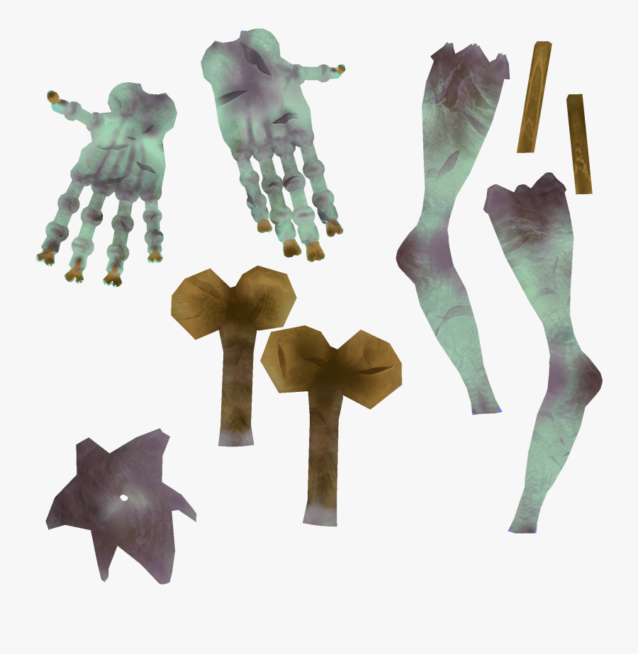 Final Zombie Texture - Toy, Transparent Clipart