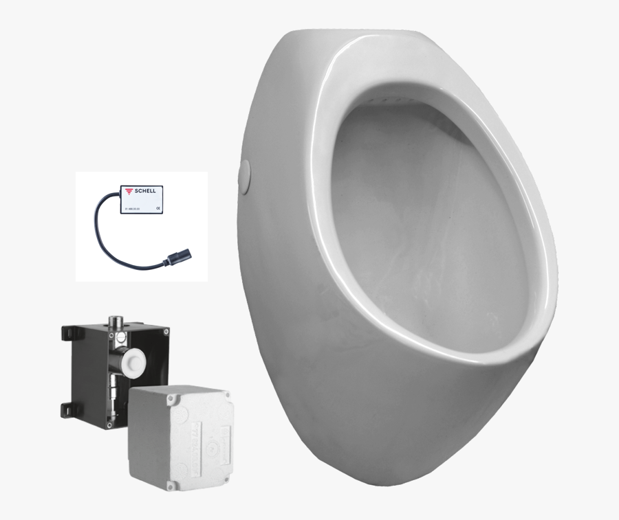 Electronic Urinal, Transparent Clipart