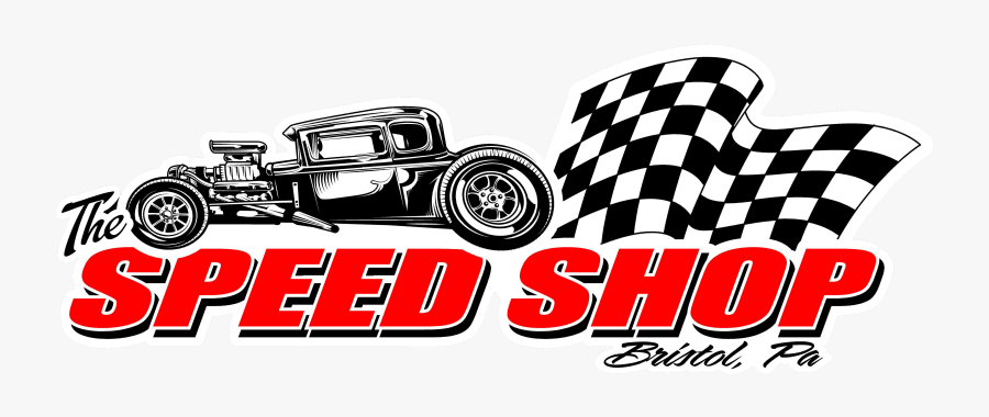 Speed Shop Logo, Transparent Clipart