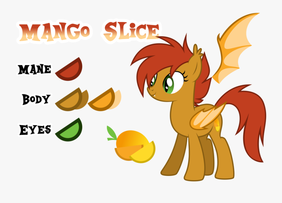 Drakizora, Bat Pony, Female, Fruit Bat, Mare, Oc - Cartoon, Transparent Clipart