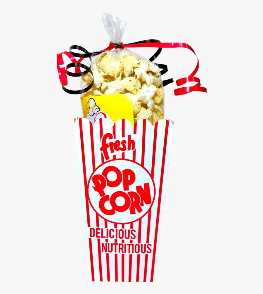 Kettle Popcorn Gift Box - Popcorn Box, Transparent Clipart
