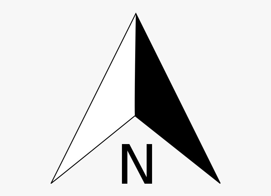Compass Arrow - North Arrow Png, Transparent Clipart