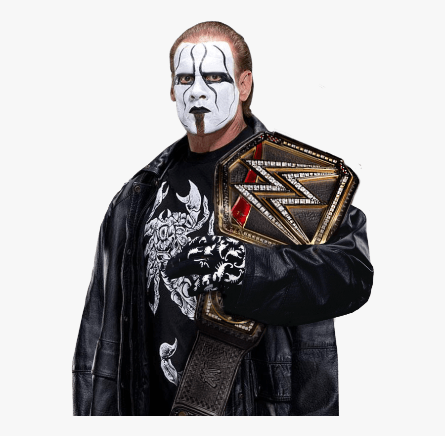 Sting With Belt - Wwe Sting Baseball Bat, Transparent Clipart