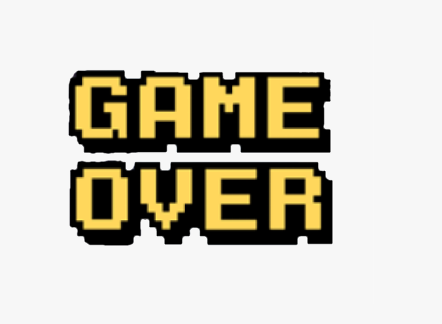 Game Over Png - Gameover 透過, Transparent Clipart