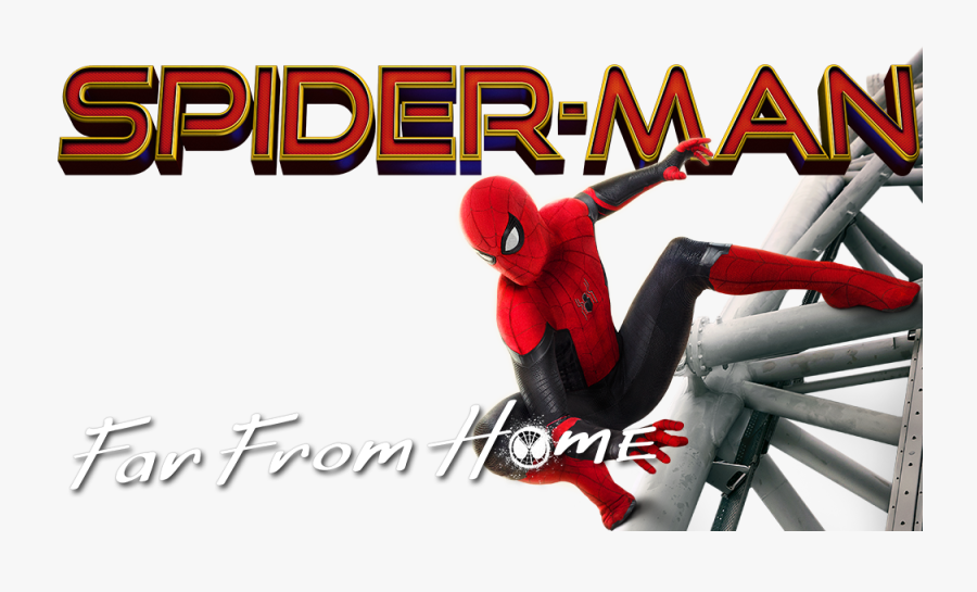 Spider-man Far From Home Logo Png Image - Cartoon, Transparent Clipart