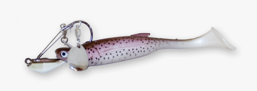 Spoon Lure Fishing Rainbow Trout Worm - Trout, Transparent Clipart