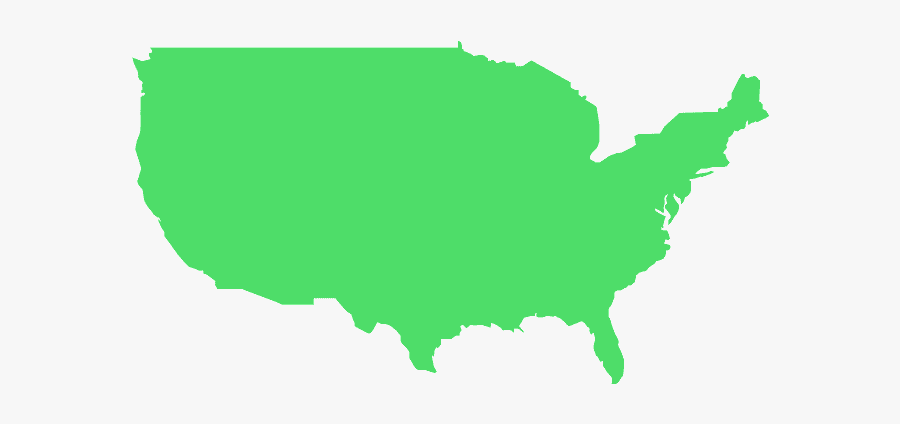 Eye Color Usa Map, Transparent Clipart