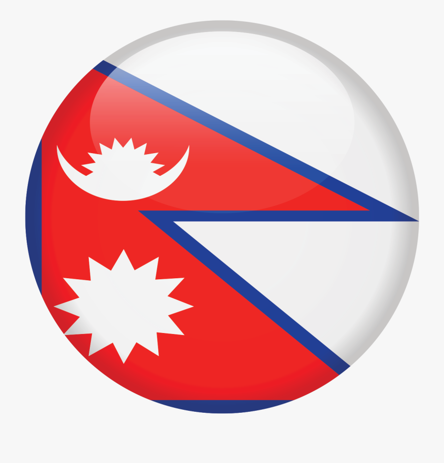 National Flag Of Nepal Png, Transparent Clipart