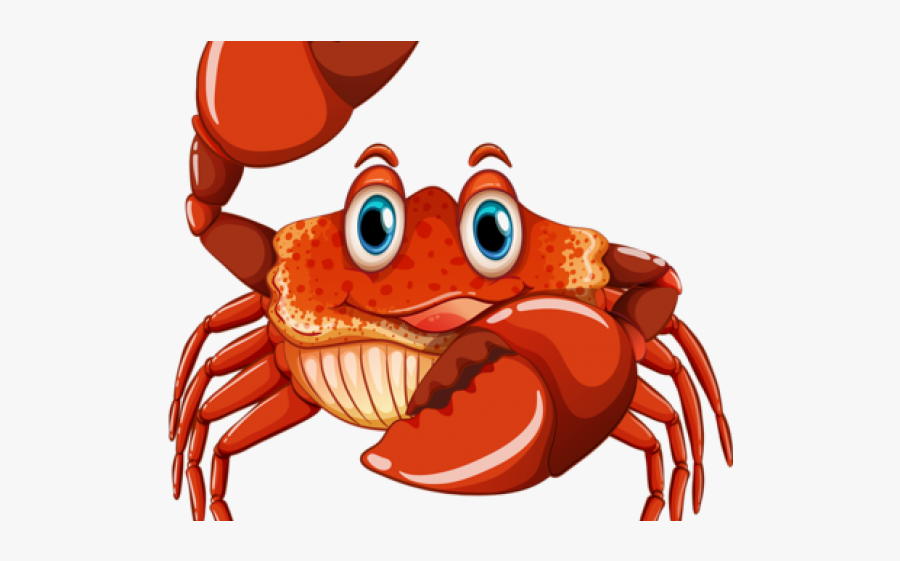 Cartoon Crab, Transparent Clipart