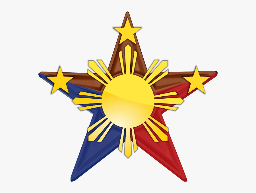 Philippines Star Clipart - Logo Philippine Flag Png, Transparent Clipart