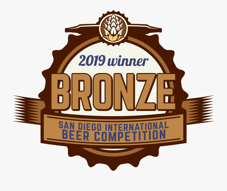Vector Eps, Transparent Png - San Diego International Beer Competition Gold, Transparent Clipart