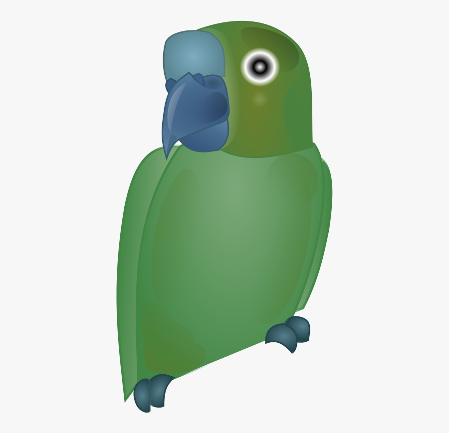 Free Bird1 - Parrot, Transparent Clipart