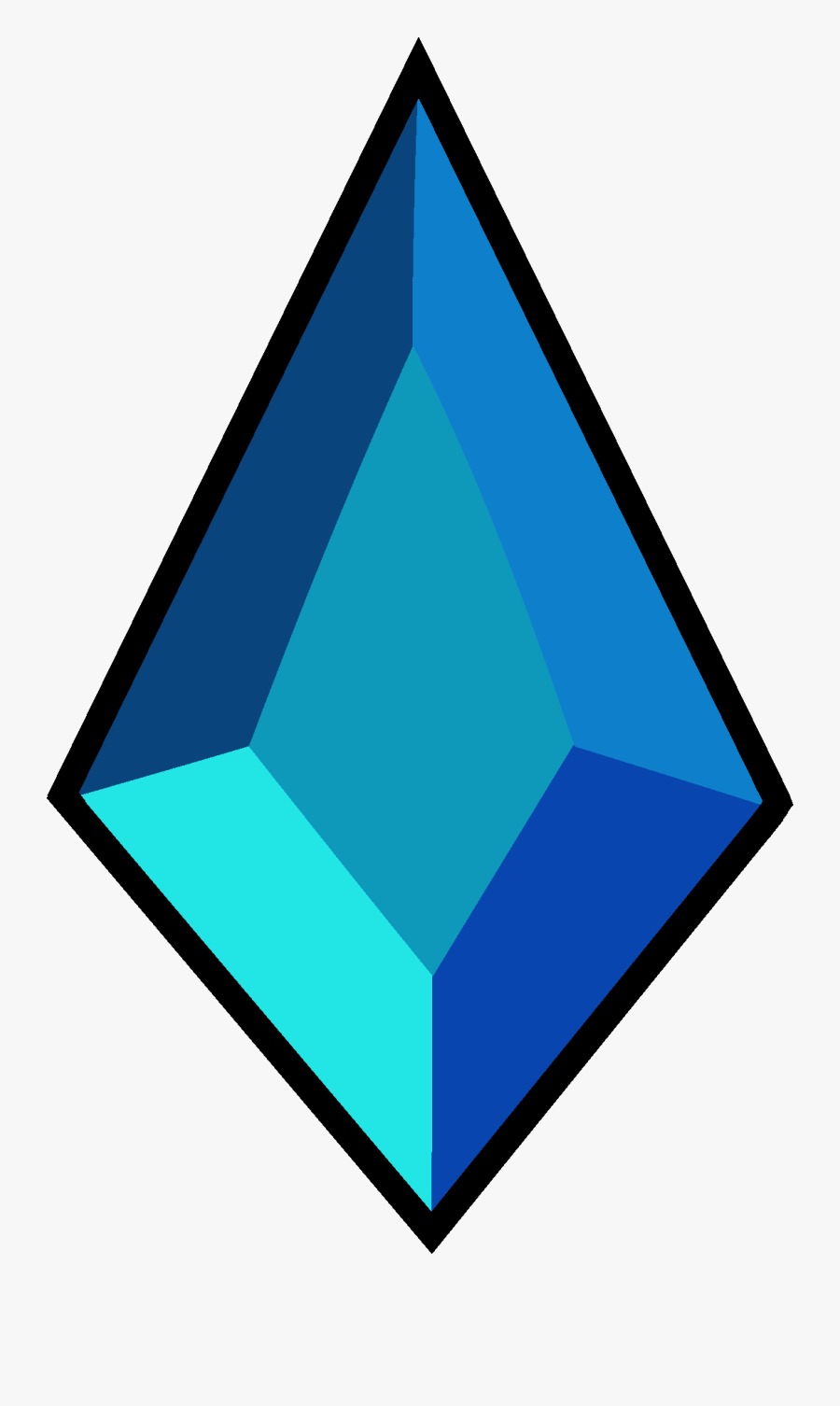 Image Diamond S Gemstone - Triangle, Transparent Clipart