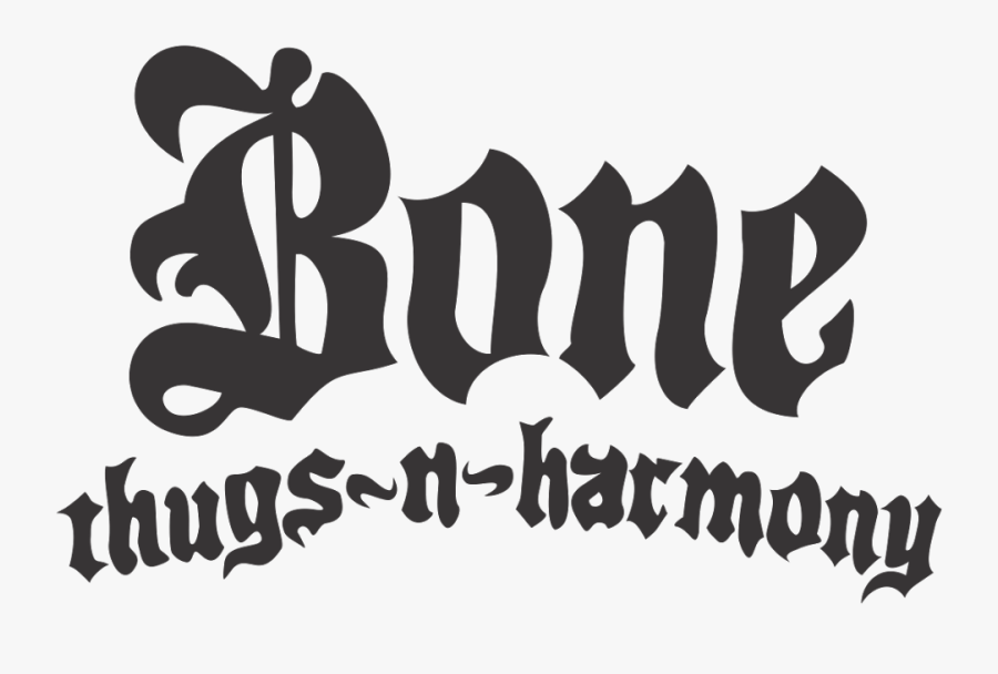 Thug Transparent Logo - Bone Thugs N Harmony Word, Transparent Clipart