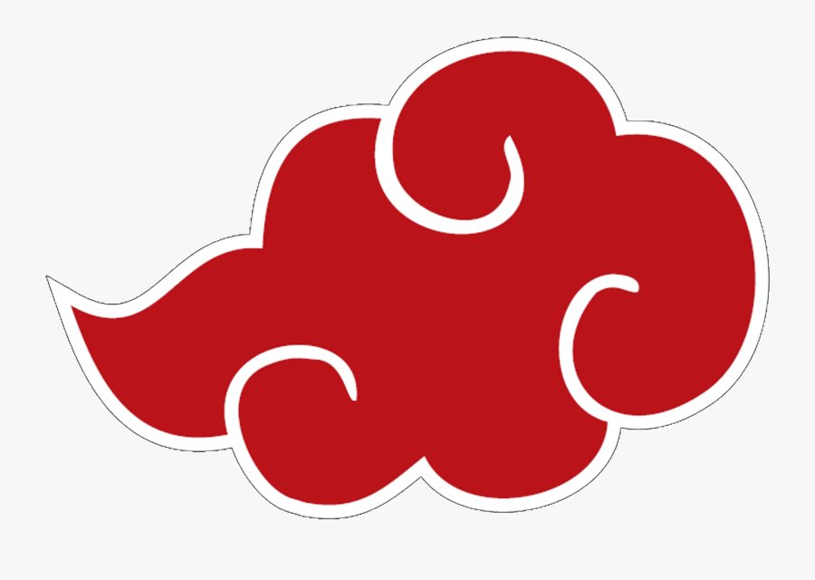 Red,logo,material Property,font,clip - Nuage Akatsuki Png , Free ...