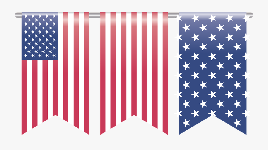 Usa Flag Waving Png - Kennedy Space Center, Transparent Clipart