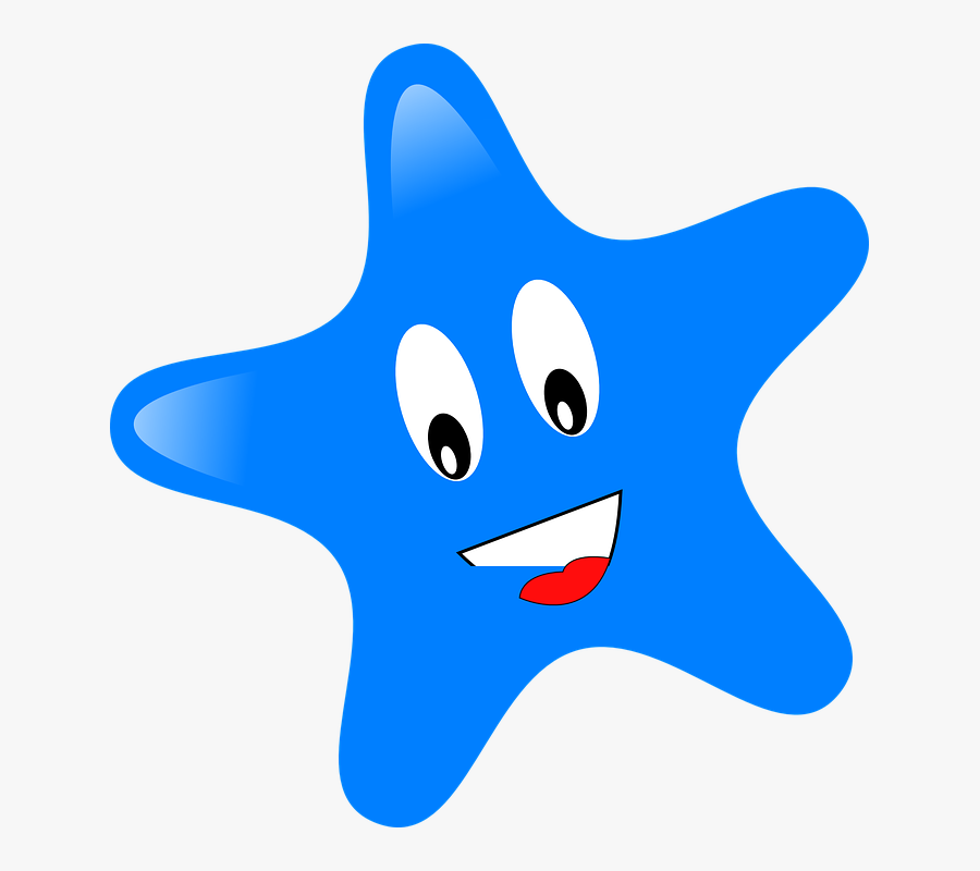 Blue Starfish Cliparts 6, Buy Clip Art - Blue Star Clipart Png, Transparent Clipart