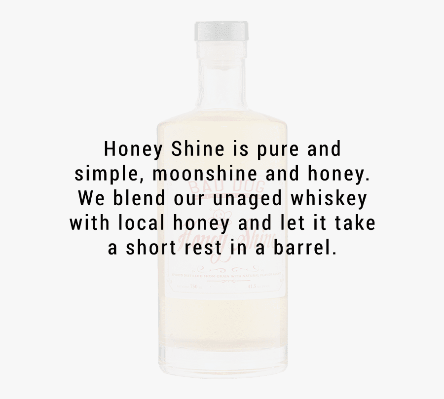 Bad Dog Distillery Honey Shine 750ml - Marquette University High School, Transparent Clipart